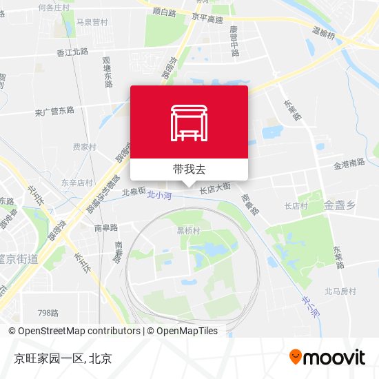 京旺家园一区地图