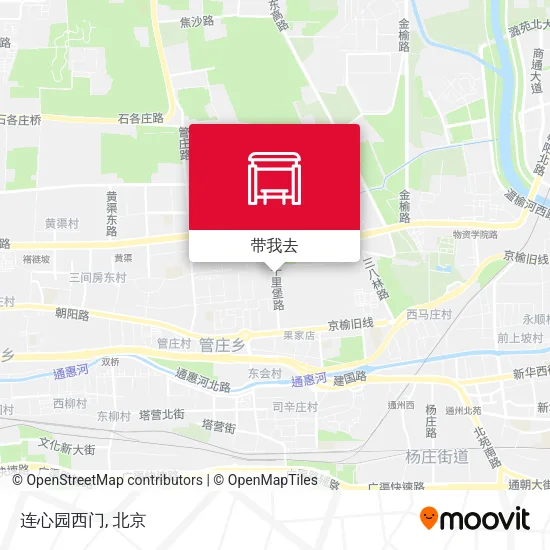 连心园西门地图