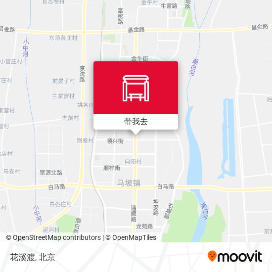 花溪渡地图