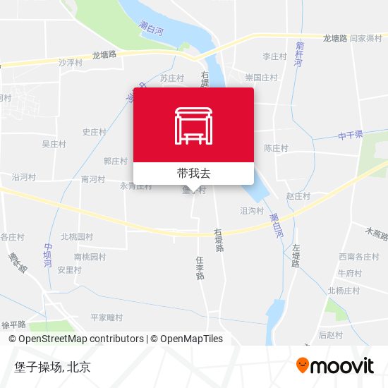 堡子操场地图