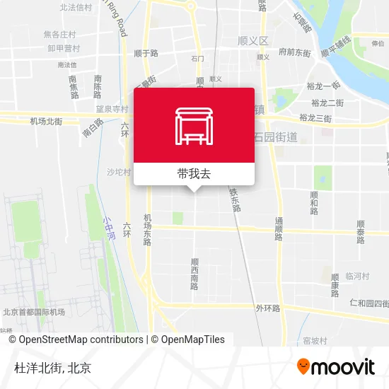 杜洋北街地图