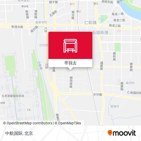 中航国际地图