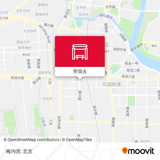 梅沟营地图