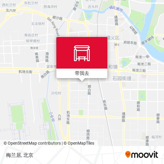 梅兰居地图