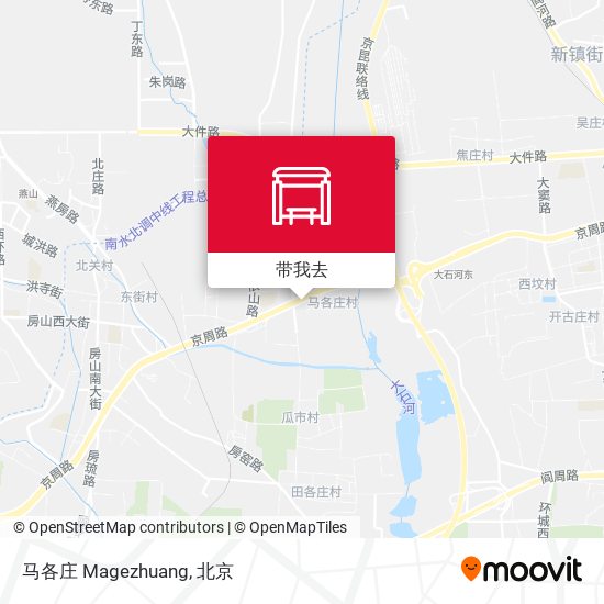 马各庄 Magezhuang地图