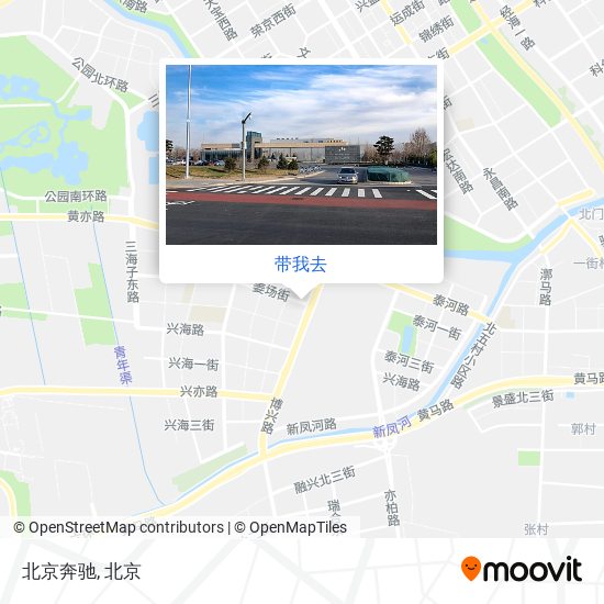 北京奔驰地图
