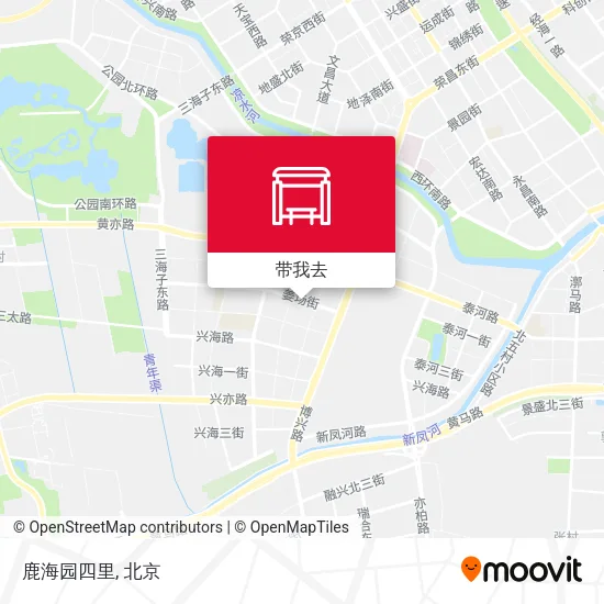 鹿海园四里地图