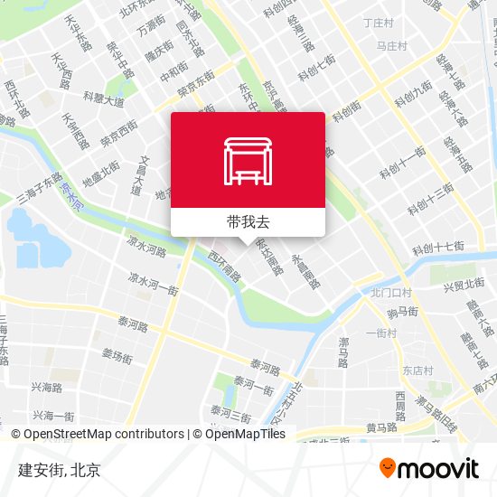 建安街地图