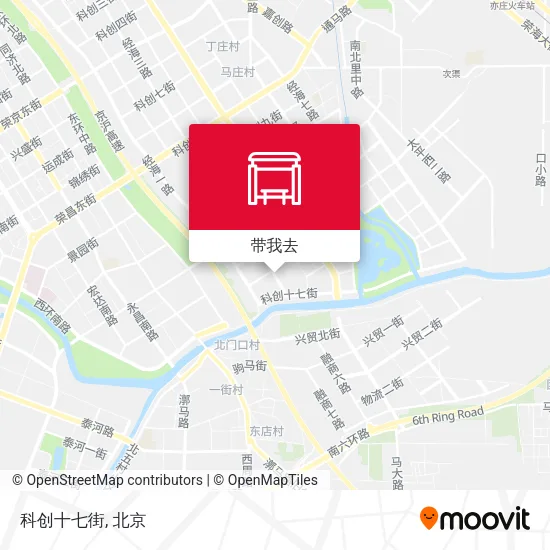 科创十七街地图