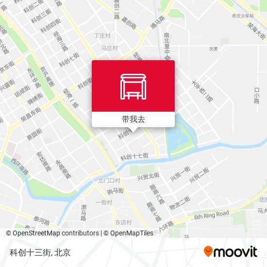 科创十三街地图