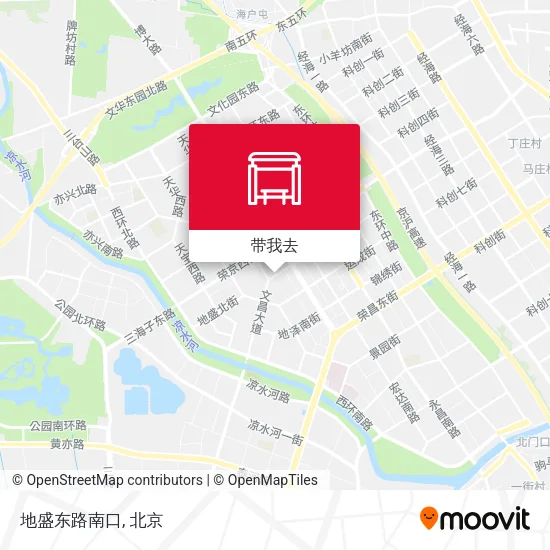 地盛东路南口地图