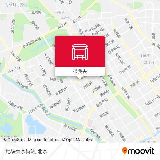 地铁荣京街站地图