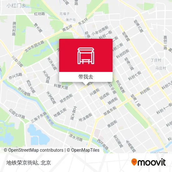 地铁荣京街站地图