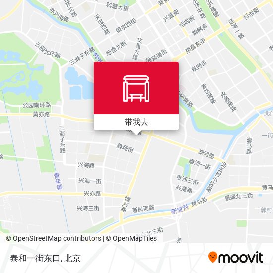 泰和一街东口地图