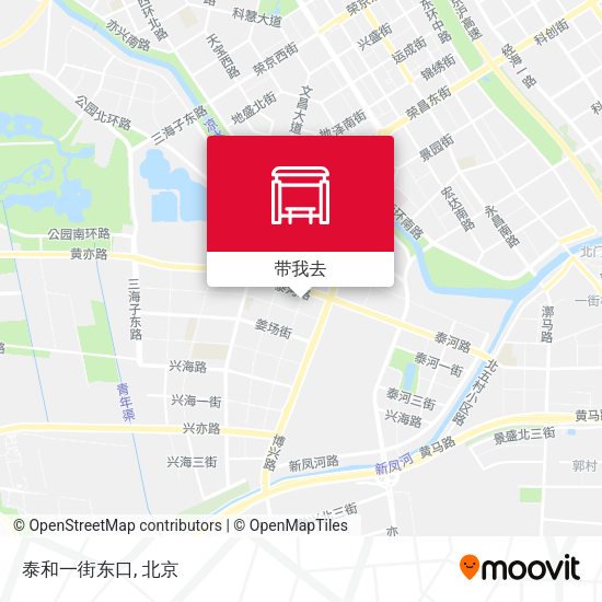 泰和一街东口地图