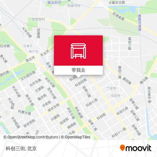 科创三街地图