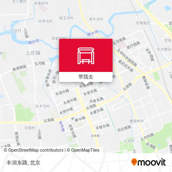 丰润东路地图