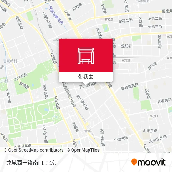 龙域西一路南口地图
