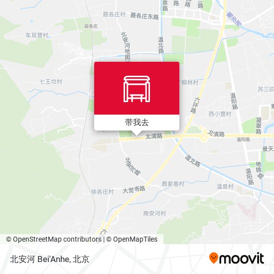 北安河 Bei'Anhe地图