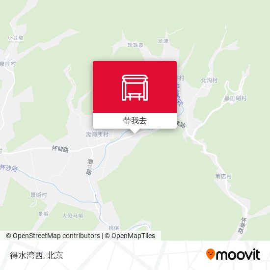 得水湾西地图