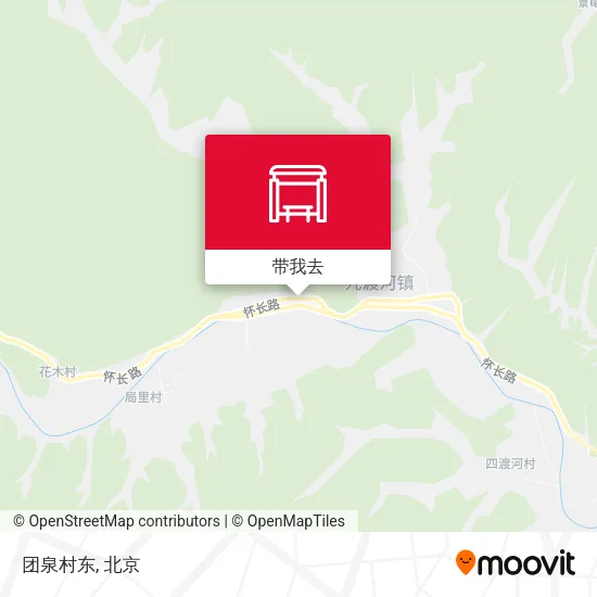 团泉村东地图