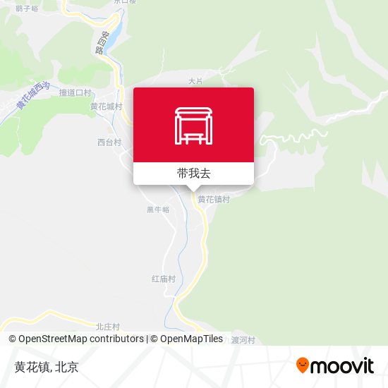 黄花镇地图