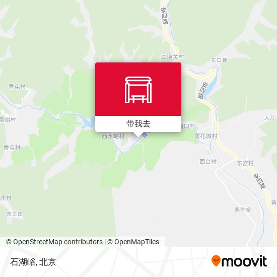 石湖峪地图