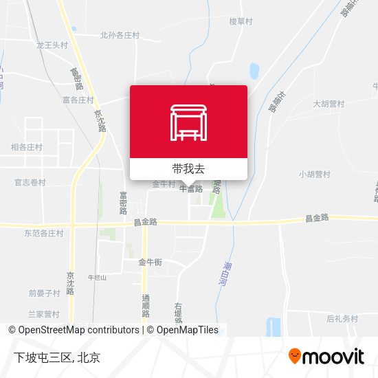 下坡屯三区地图