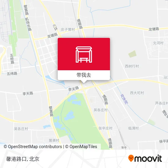 馨港路口地图
