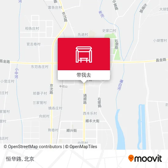 恒华路地图