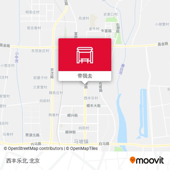 西丰乐北地图
