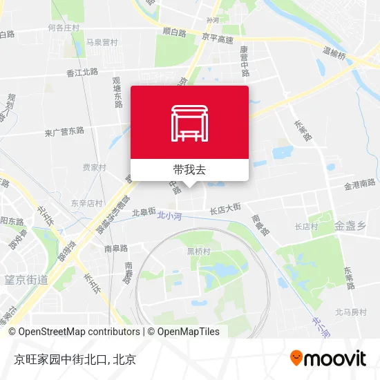 京旺家园中街北口地图