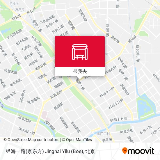 经海一路(京东方) Jinghai Yilu (Boe)地图