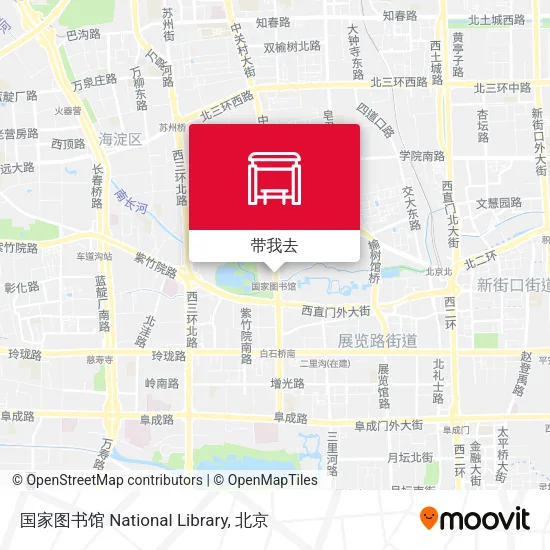 国家图书馆 National Library地图