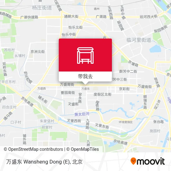 万盛东 Wansheng Dong (E)地图
