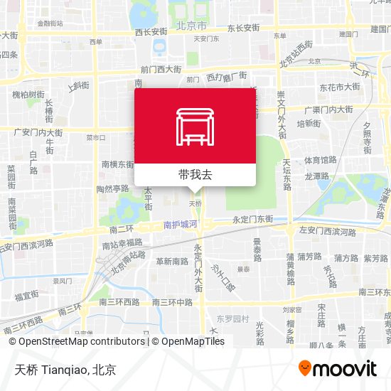 天桥 Tianqiao地图