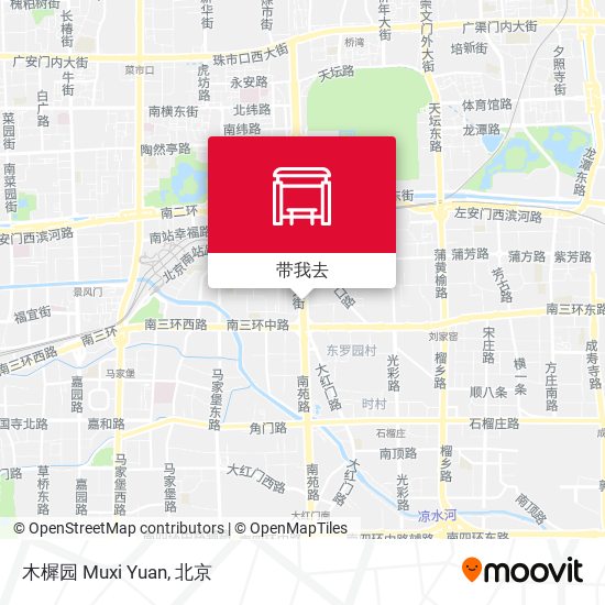 木樨园 Muxi Yuan地图