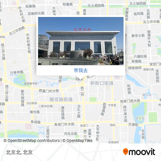 北京北地图