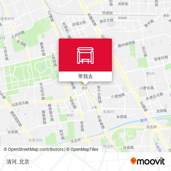 清河地图