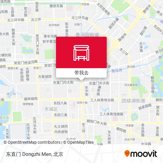 东直门 Dongzhi Men地图