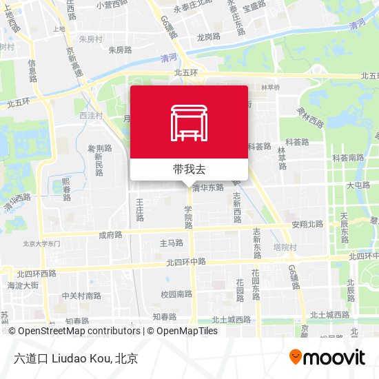 六道口 Liudao Kou地图