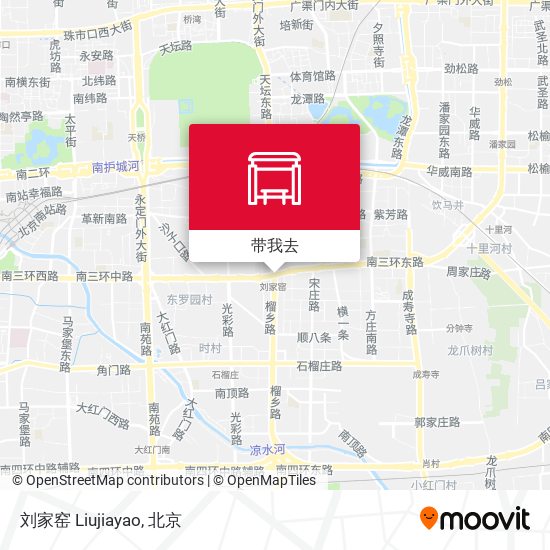 刘家窑 Liujiayao地图