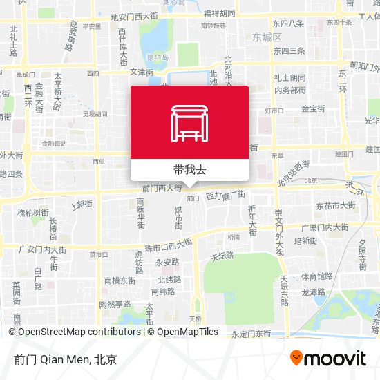 前门 Qian Men地图
