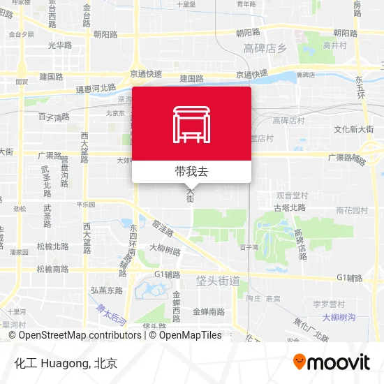 化工 Huagong地图