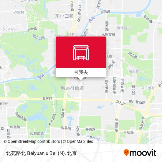 北苑路北  Beiyuanlu Bei (N)地图