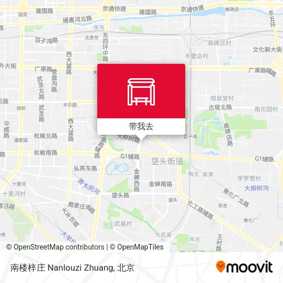 南楼梓庄 Nanlouzi Zhuang地图