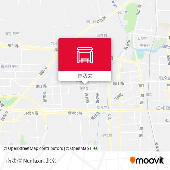 南法信 Nanfaxin地图