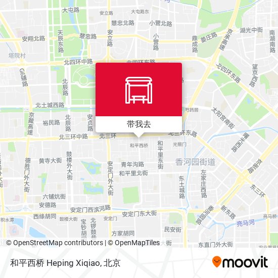 和平西桥 Heping Xiqiao地图