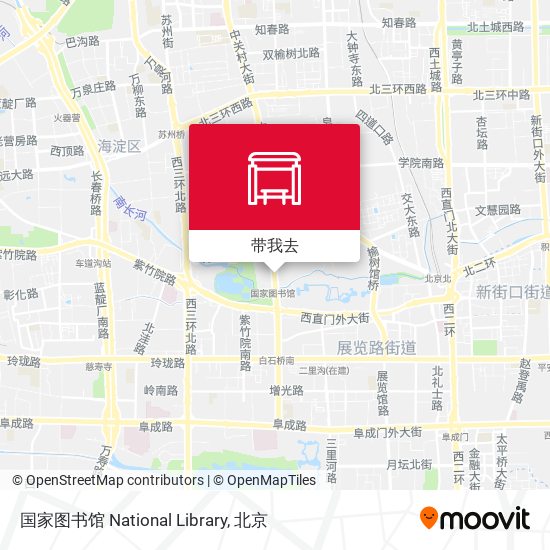 国家图书馆 National Library地图