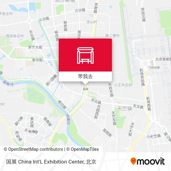 国展 China Int'L Exhibition Center地图